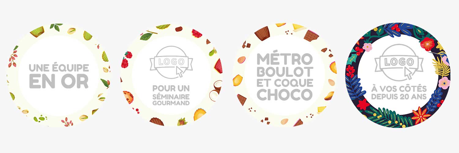 Gravures personnalisées avec logo et/ou message
